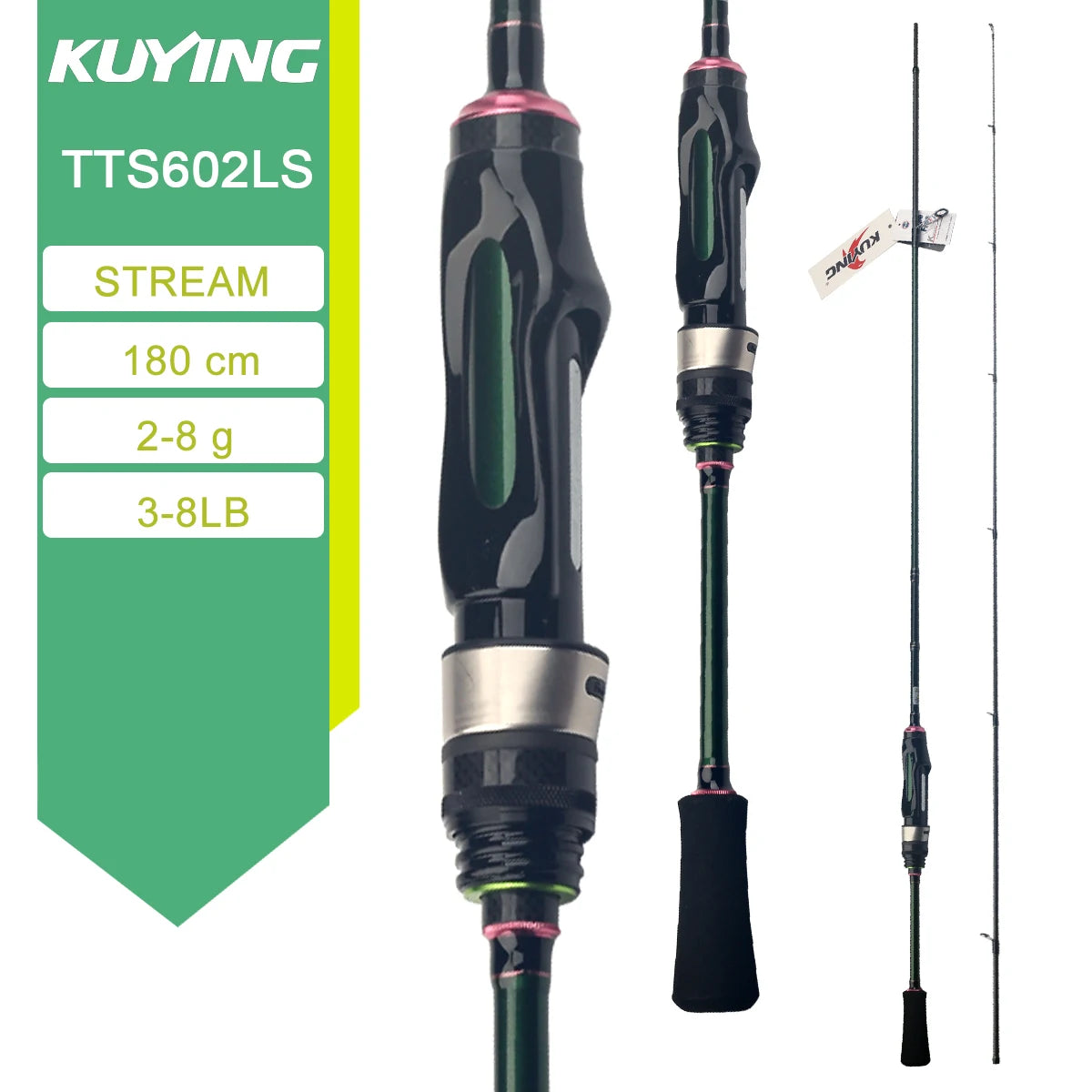 Kuying Teton Spinning Casting Rod For Lure Fishing