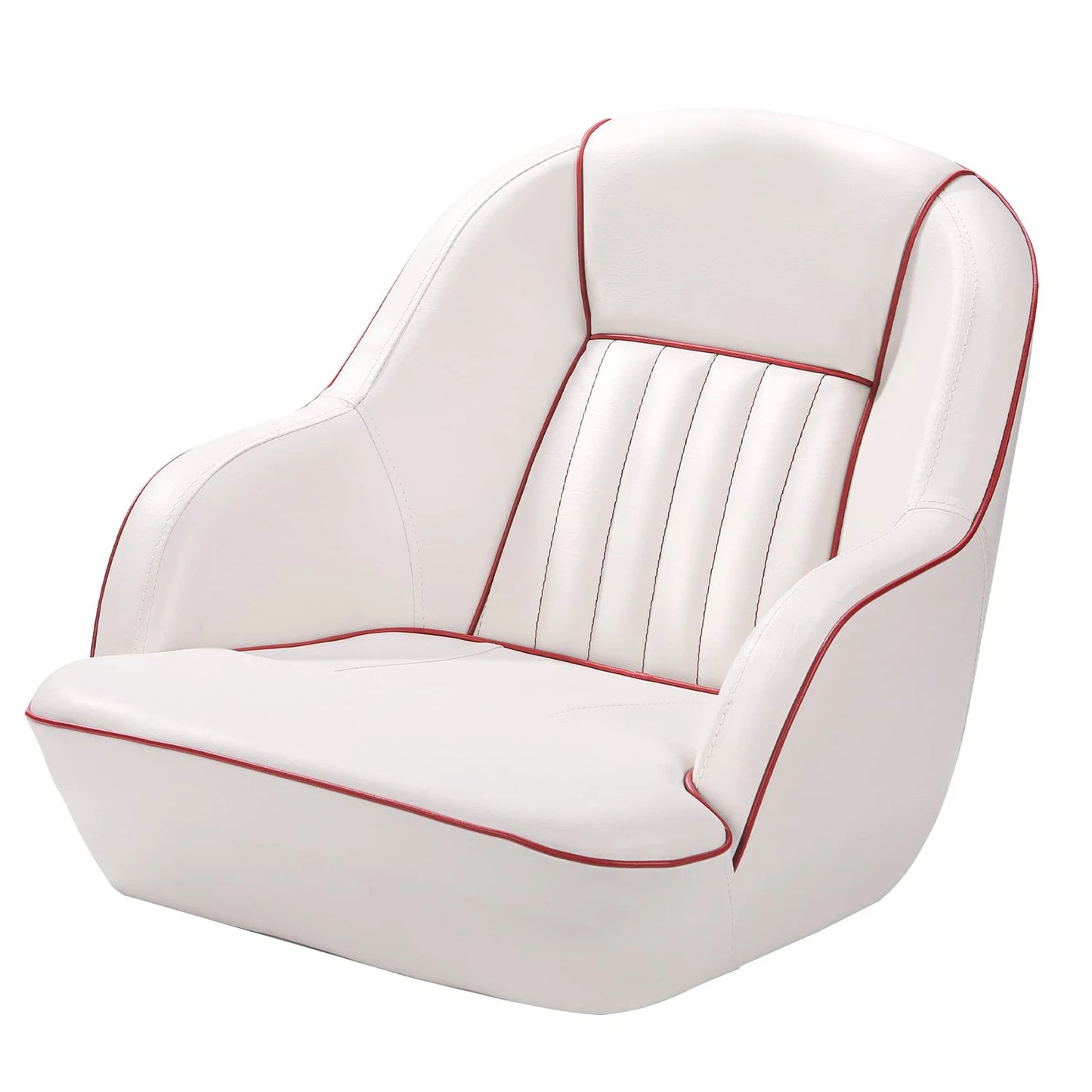 HiMISS Captain Bucket Seat Boat High Back PVC Leather Pedestal