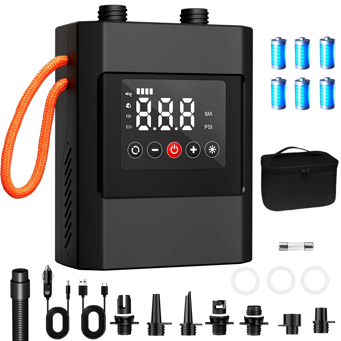 Electric SUP Pump With Battery And DC Dual Power Paddleboard