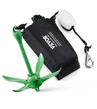 SucceBuy Kayak Anchor Kit With 26.2 Feet Rope And Bag