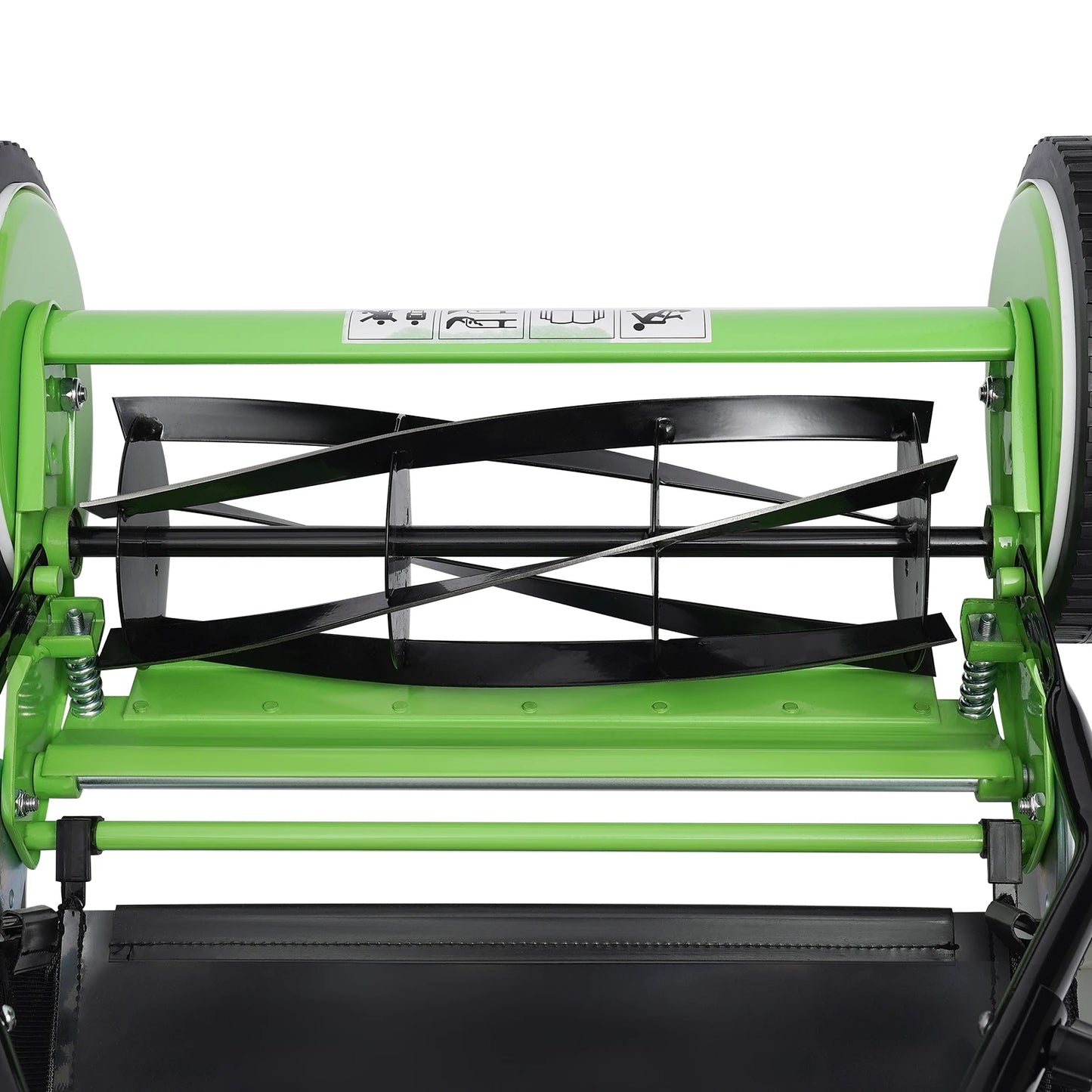 Bymaocar Push Reel Lawn Mower With Grass Catcher And Wheels